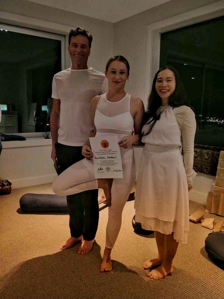 Asia Pacific Yoga Graduation May 2020 Taupo