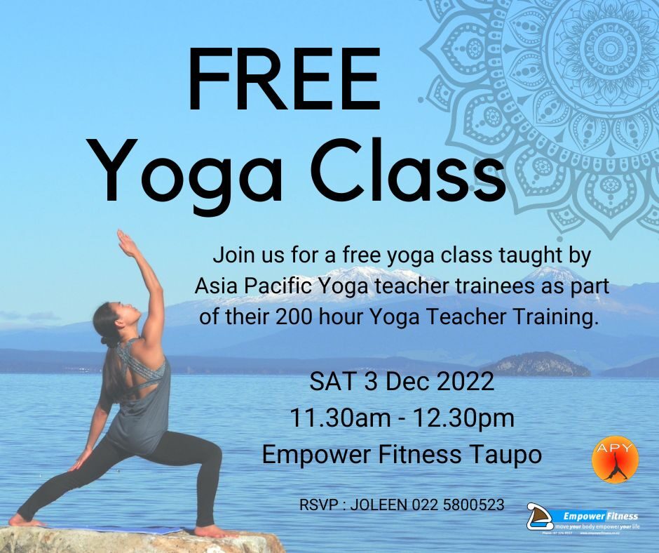 FREE Yoga Classes
